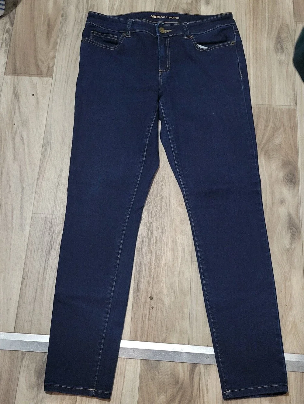 Michael Kors Women's Dark Blue Slim Jeans